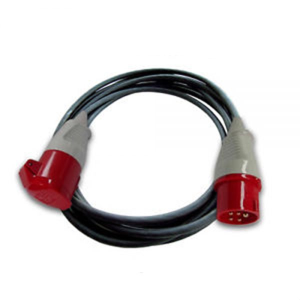 400V  3 phase 32amp armoured cable  extension lead 25m.