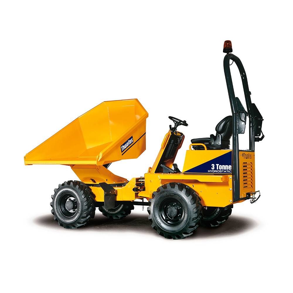 3 Ton Swivel Dumper - Thwaites MACH573 - Mark One Hire